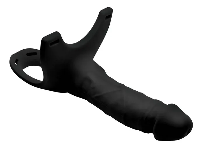 Hollow Silicone Dildo Strapon XR Brands Size Matters Female Sex Toys