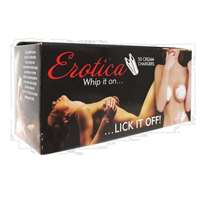 JS Marketing Vibrators Erotica Whip Cream Chargers 50 Ct