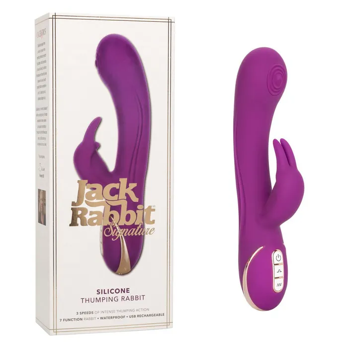 Jack Rabbit Signature Silicone Thumping Rabbit CalExotics Female Sex Toys