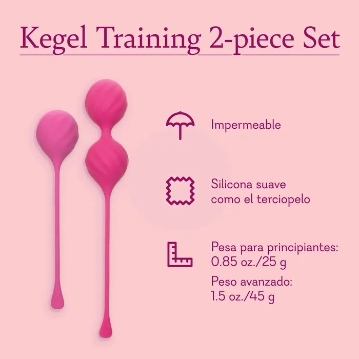 Kegel Training 2Piece Set NEW Pure Romance By Val Female Sex Toys