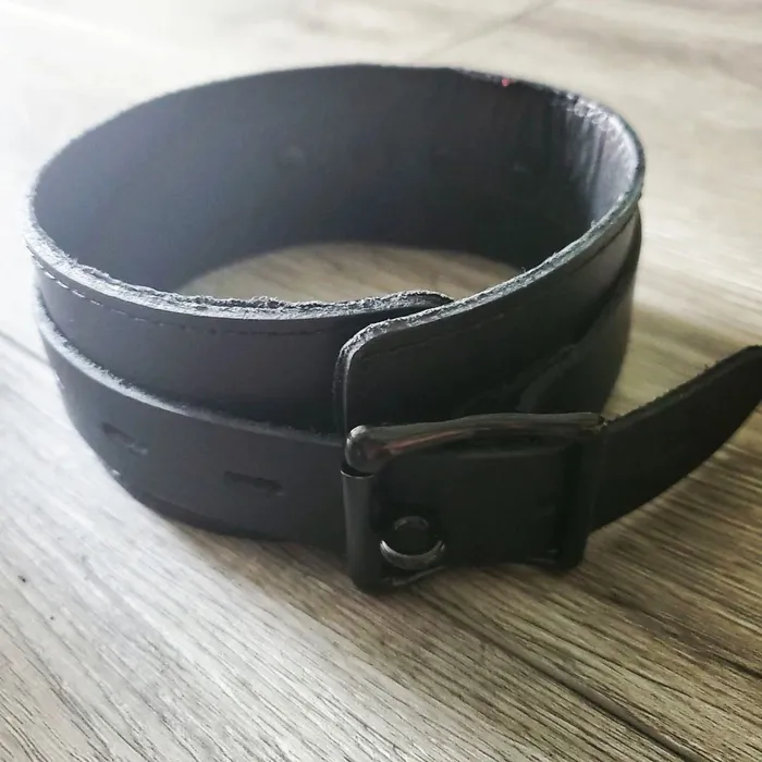 Leather Wrist Arm Restraint Cuffs Ballisticmetal Restraints