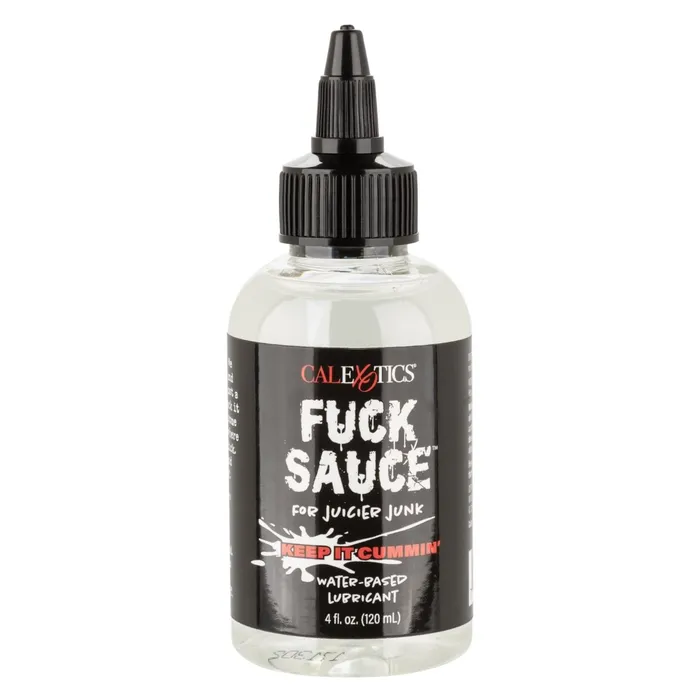 Lubricants CalExotics Fuck Sauce WaterBased Lubricant 4 Oz