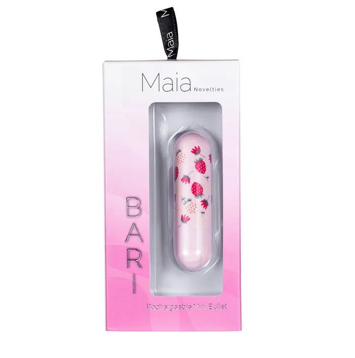 Maia Toys Bari Super Charged Mini Bullet Pink Female Sex Toys