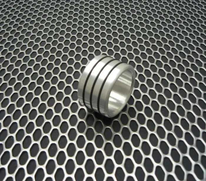 Male Sex Toys Ballisticmetal Triple Accent Band Style Glans Ring in Stainless Steel Male Sex Toys Ballisticmetal Triple Accent Band Style Glans Ring in Stainless Steel