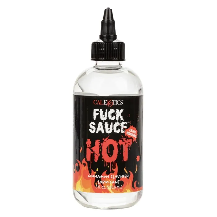 Male Sex Toys CalExotics Fuck Sauce Hot ExtraWarming Lubricant 8 Fl Oz