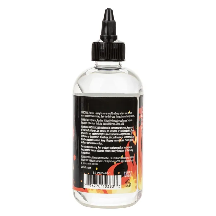 Male Sex Toys CalExotics Fuck Sauce Hot ExtraWarming Lubricant 8 Fl Oz