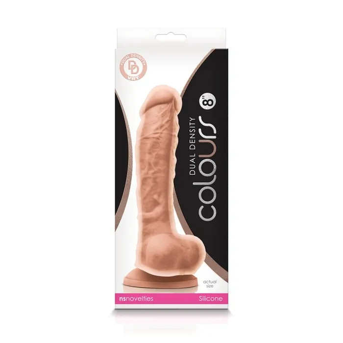 nsnovelties Dildos Colours Dual Density 8 Dildo