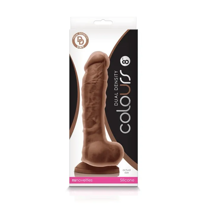 nsnovelties Dildos Colours Dual Density 8 Dildo