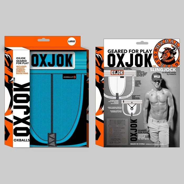 OXJok Female Sex Toys Slingjock Upthrust SliderStrap Jock Pool Small