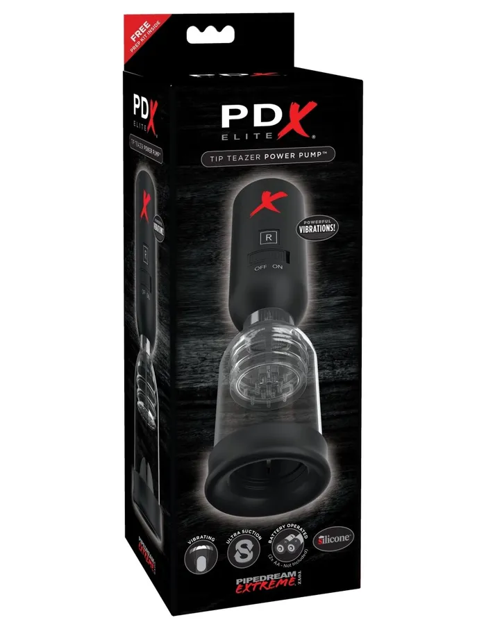 PDX Brands Male Sex Toys Pdx Elite Tip Teazer Power Pump