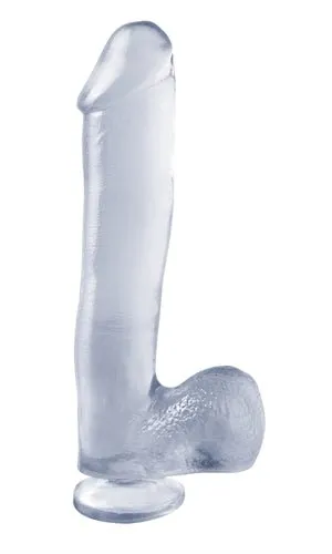Pipedream Dildos Basix Rubber Works 10 Inch Dong With Suction Cup