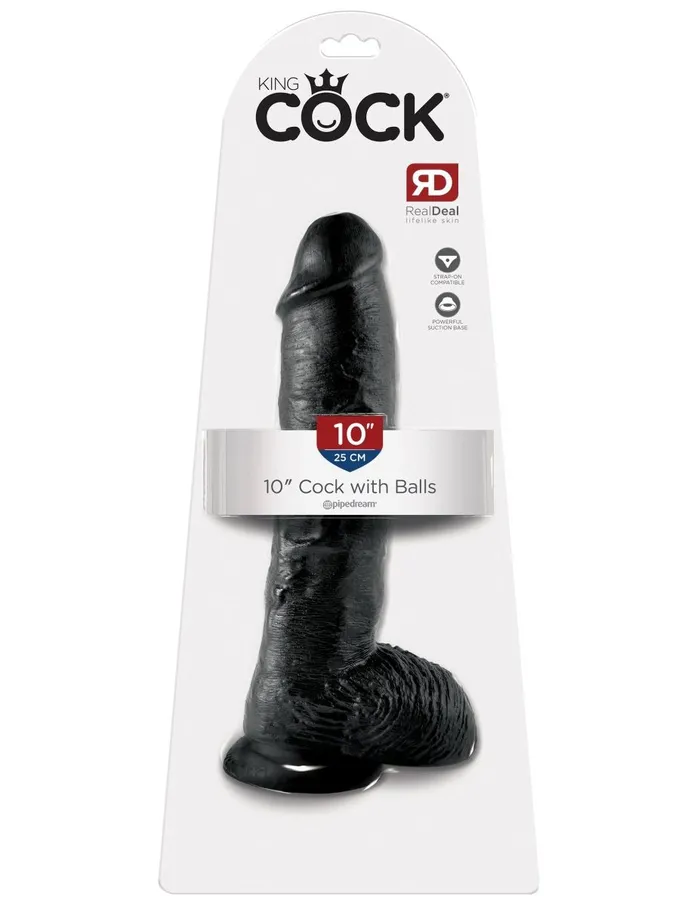 Pipedream Dildos King Cock 10Inch Cock With Balls