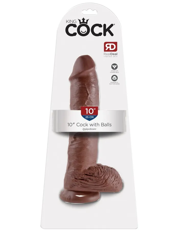 Pipedream Dildos King Cock 10Inch Cock With Balls