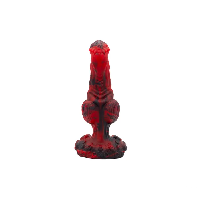Premade DOMINUS the Knotted Demon Dildo Med Suction Cup Twisted Fantasies Dildos