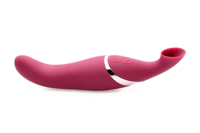 Shegasm Intense 2 in 1 Clit Stimulator Pink XR Brands inmi Vibrators