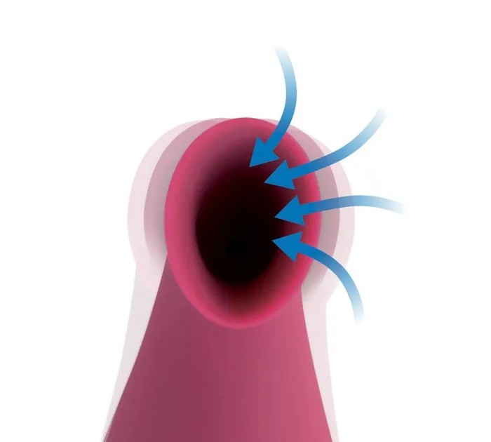 Shegasm Intense 2 in 1 Clit Stimulator Pink XR Brands inmi Vibrators