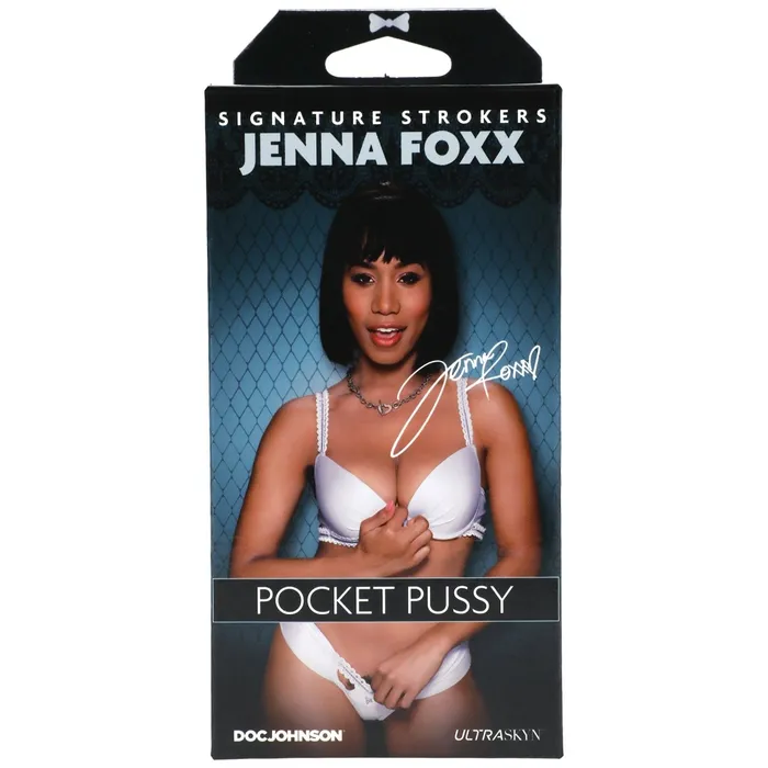 Signatures Strokers Jenna Foxx Ultraskyn Pocker Pussy Doc Johnson Male Sex Toys