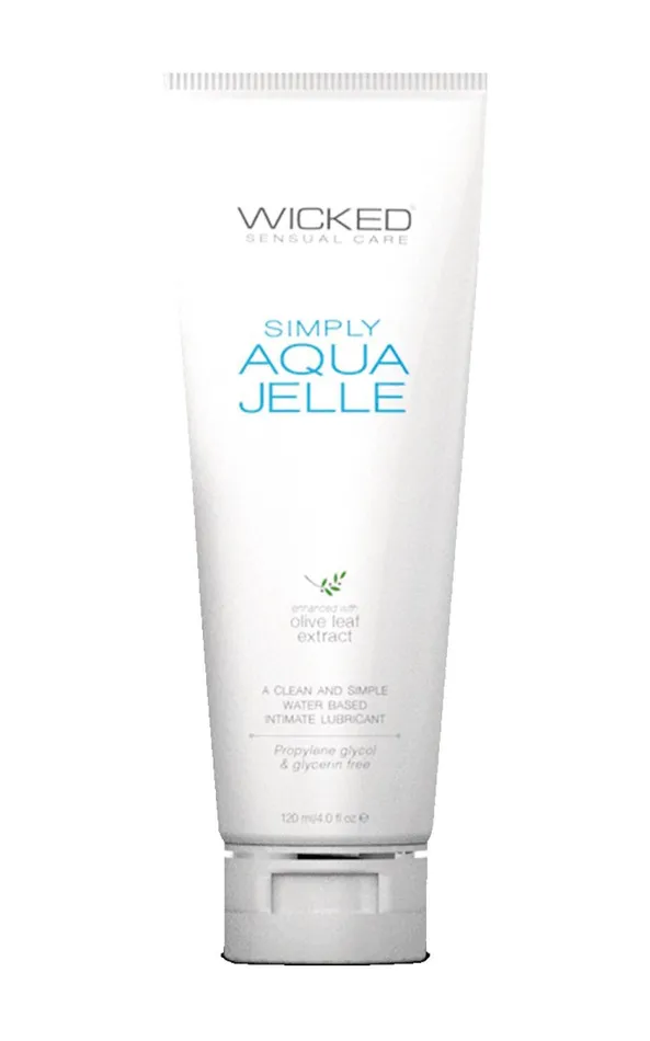 Simply Aqua Jelle Fragrance Free Lubricant 4 Fl Oz Wicked Sensual Care Lubricants Simply Aqua Jelle Fragrance Free Lubricant 4 Fl Oz Wicked Sensual Care Lubricants
