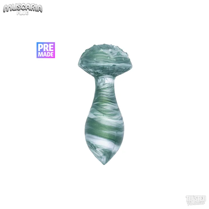 Twisted Fantasies Anal Premade Muscaria the Mushroom Butt Plug Firm