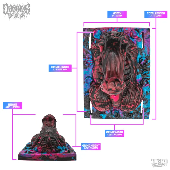 Twisted Fantasies Dildos DOMINUS the Knotted Demon Grinder