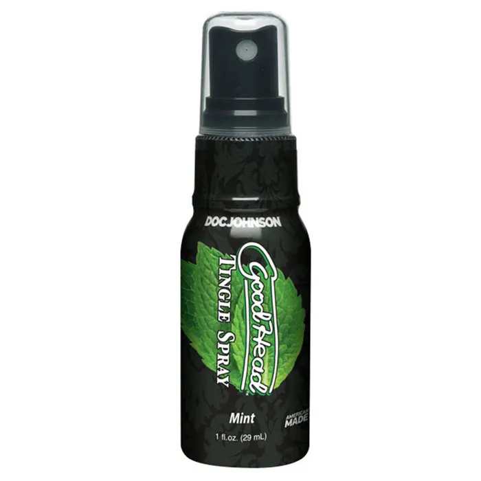 Vibrators Doc Johnson Goodhead Tingle Spray Mint 1 Fl Oz