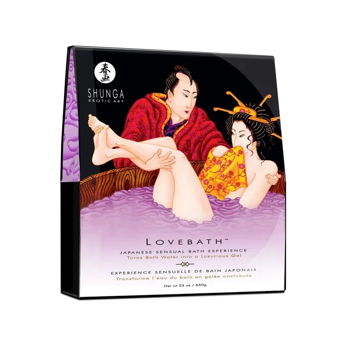 Vibrators Shunga Lovebath Sensual Lotus 23 Oz