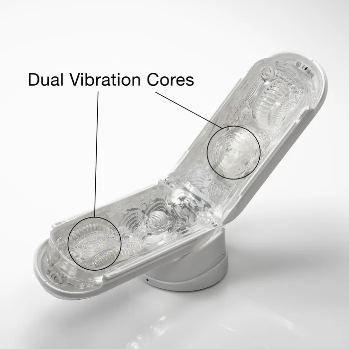 Vibrators TENGA STORE EUROPE FLIP ZERO GRAVITY EV Electronic Vibration WHITE