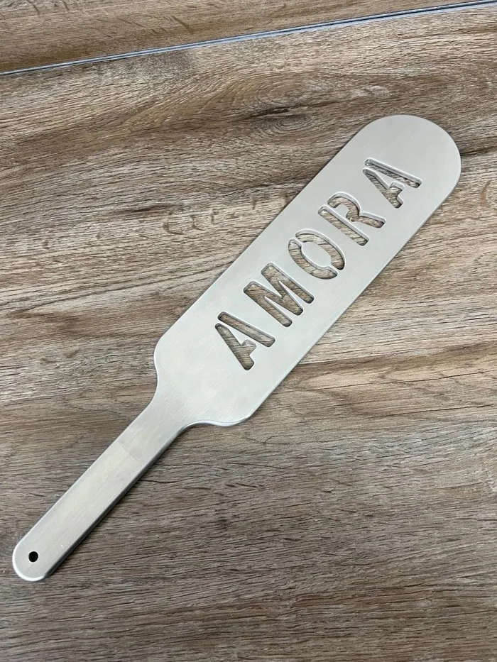 Vibrators Wholesale Custom Machined Cutout Letters Aluminum Spanking Paddle 18 Impact Device Ballisticmetal Vibrators Wholesale Custom Machined Cutout Letters Aluminum Spanking Paddle 18 Impact Device Ballisticmetal