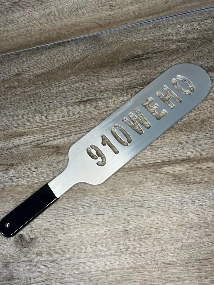 Vibrators Wholesale Custom Machined Cutout Letters Aluminum Spanking Paddle 18 Impact Device Ballisticmetal Vibrators Wholesale Custom Machined Cutout Letters Aluminum Spanking Paddle 18 Impact Device Ballisticmetal