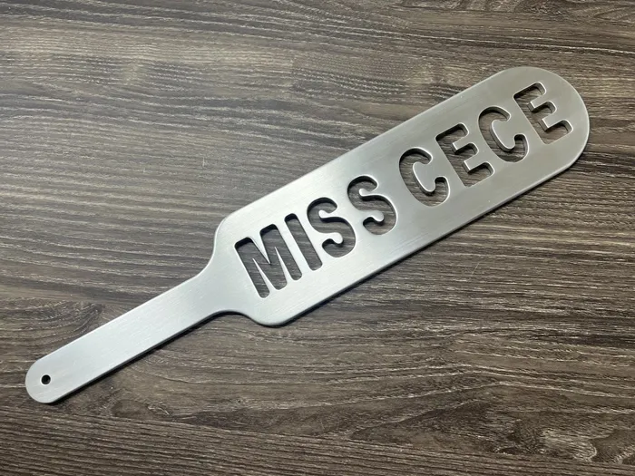 Vibrators Wholesale Custom Machined Cutout Letters Aluminum Spanking Paddle 18 Impact Device Ballisticmetal Vibrators Wholesale Custom Machined Cutout Letters Aluminum Spanking Paddle 18 Impact Device Ballisticmetal