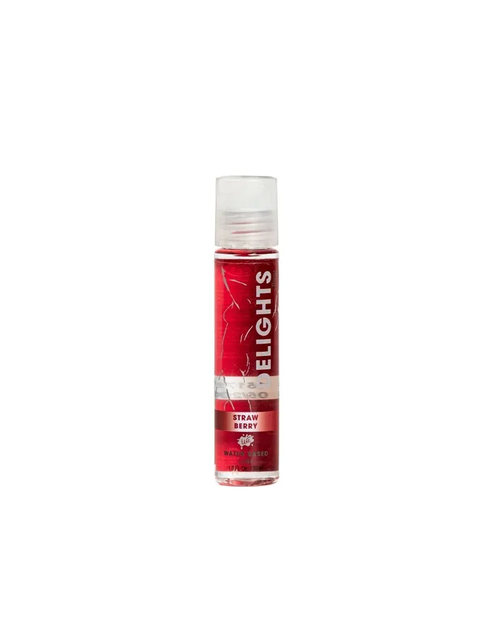 Wet Delights Water Based Strawberry Flavored Lube Oz Vibrators