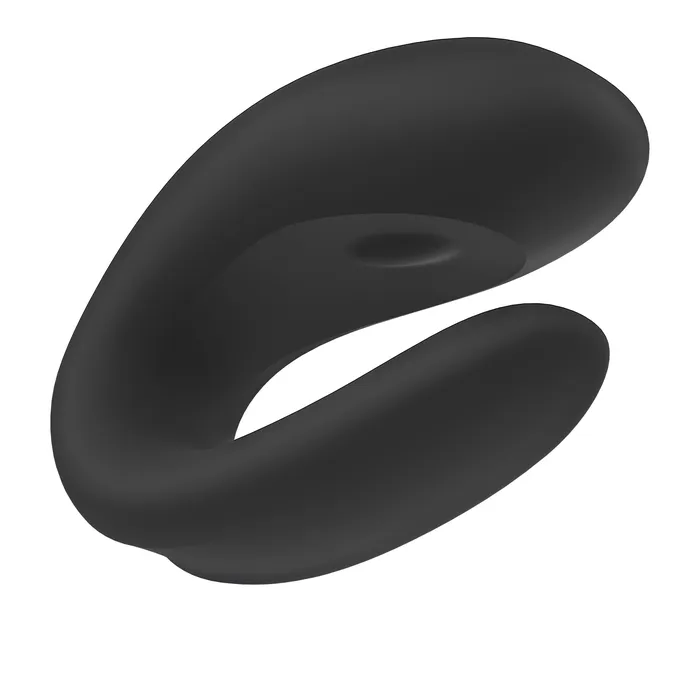 Wholesale Double Joy App Controlled Partner Couples Vibrator from Satisfyer Black or Violet Ballisticmetal Vibrators