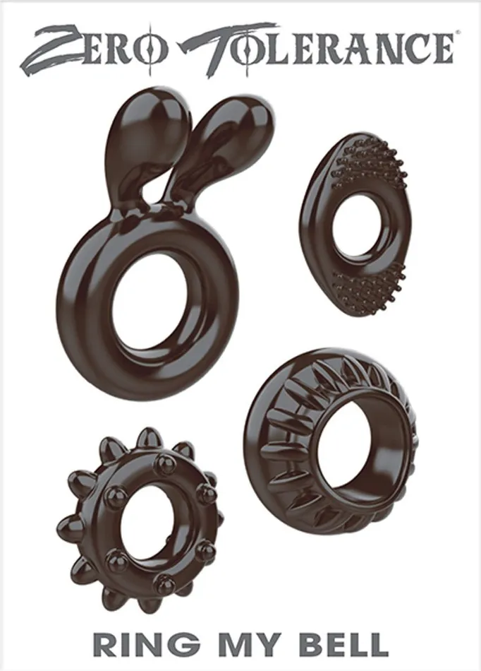 Zero Tolerance Male Sex Toys Ring My Bell Cockring Set