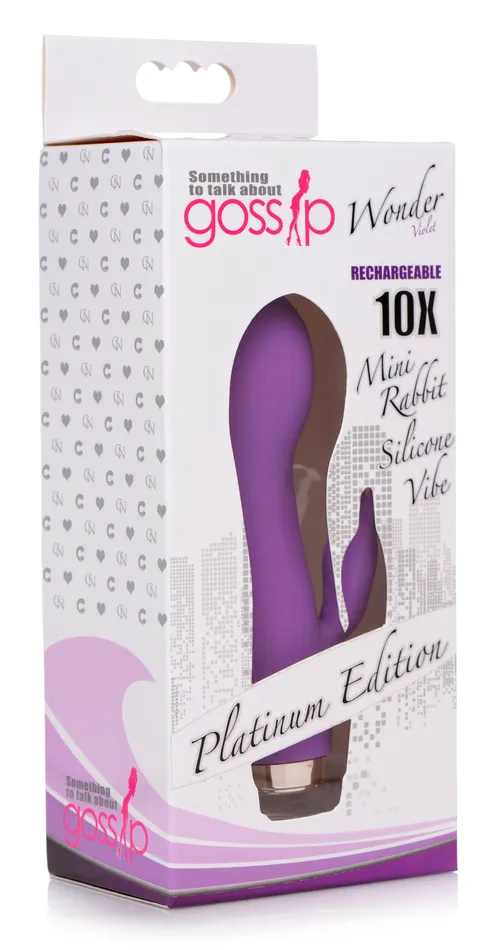 10x Wonder Mini Rabbit Silicone Vibrator Curve Toys Female Sex Toys