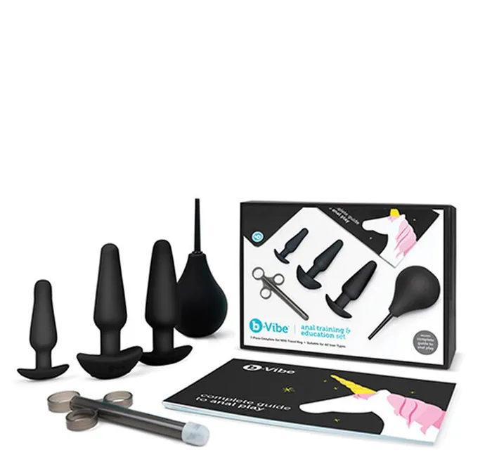Anal Castle Megastore bVibe Anal Training Education Set Black