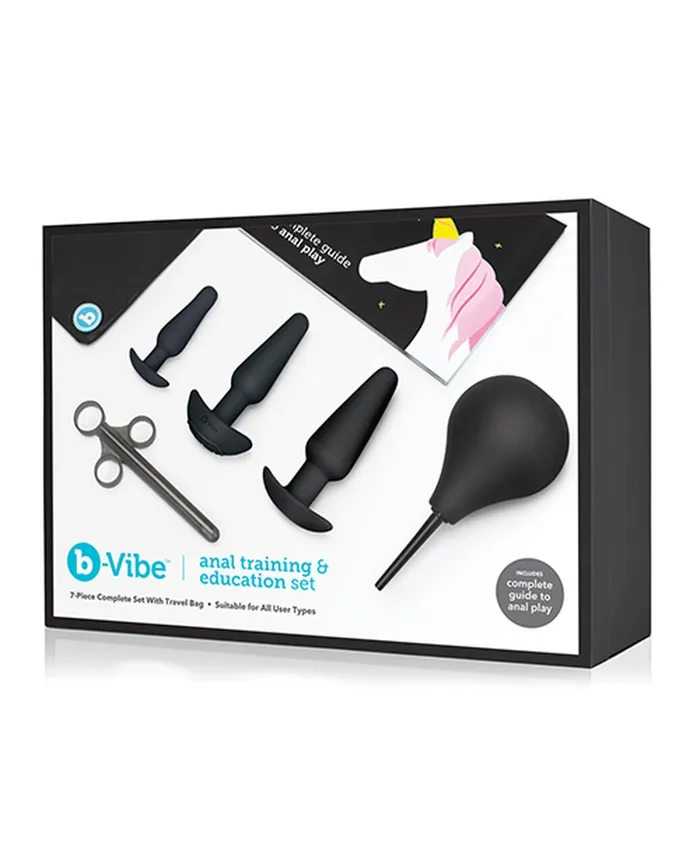 Anal Castle Megastore bVibe Anal Training Education Set Black