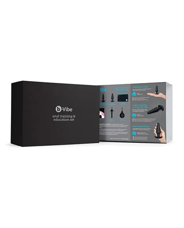 Anal Castle Megastore bVibe Anal Training Education Set Black
