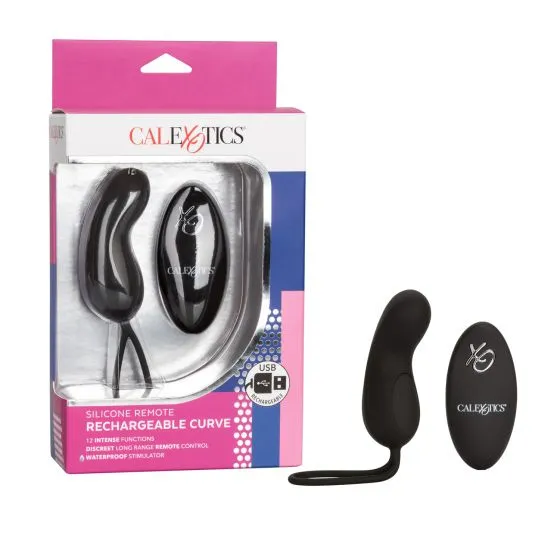 Anal Castle Megastore Rechargeable Curve w Remote Black