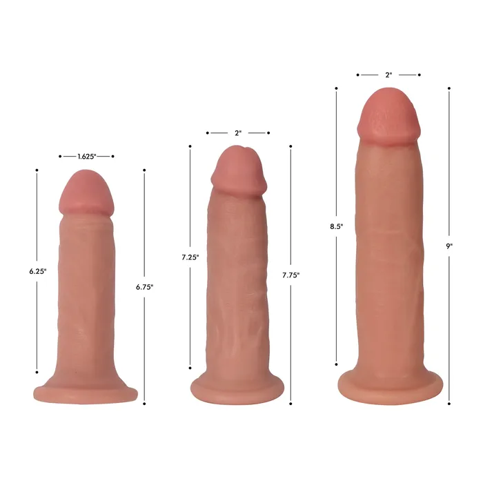 Anal Curve Toys Jock Bareskin Dildo 7 Inch Bulk