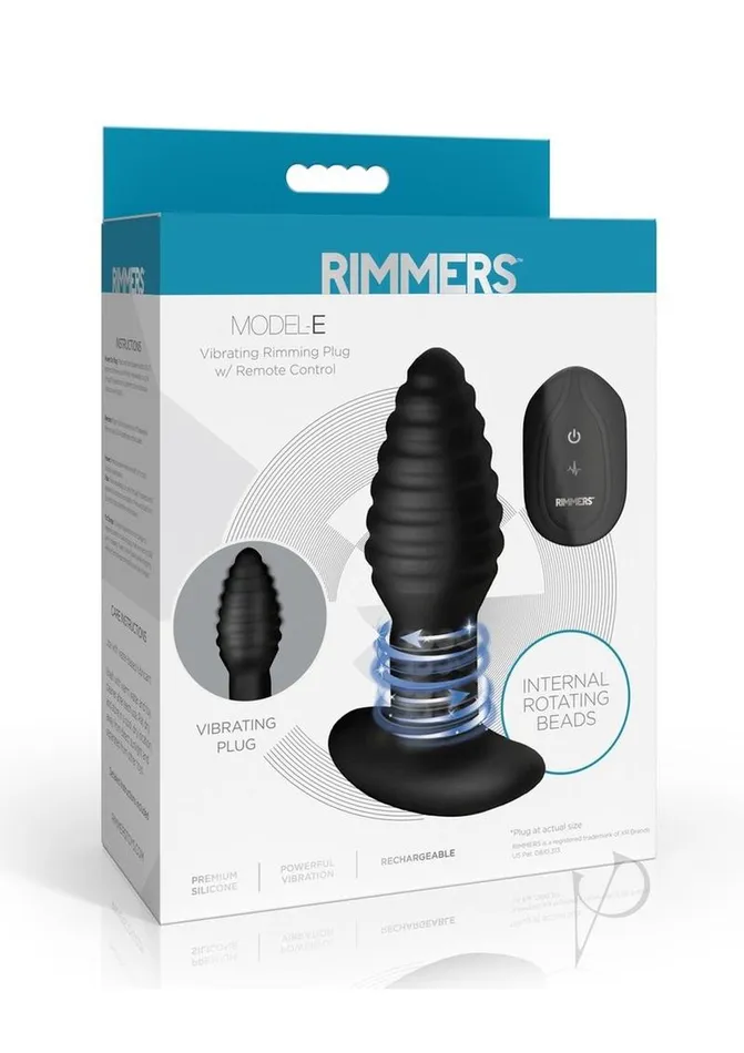 Anal Rimmers Rimmers Model E Plug Black