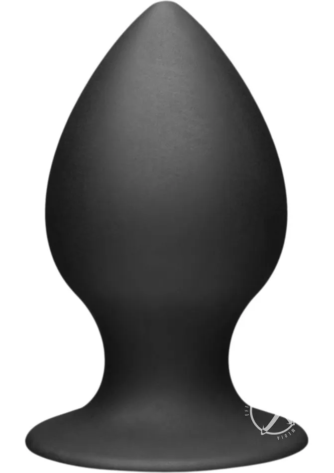 Anal Tof Medium Silicone Anal Plug Black TOM OF FINLAND