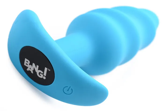 Anal XR Brands Remote Control Vibrating Swirl Butt Plug