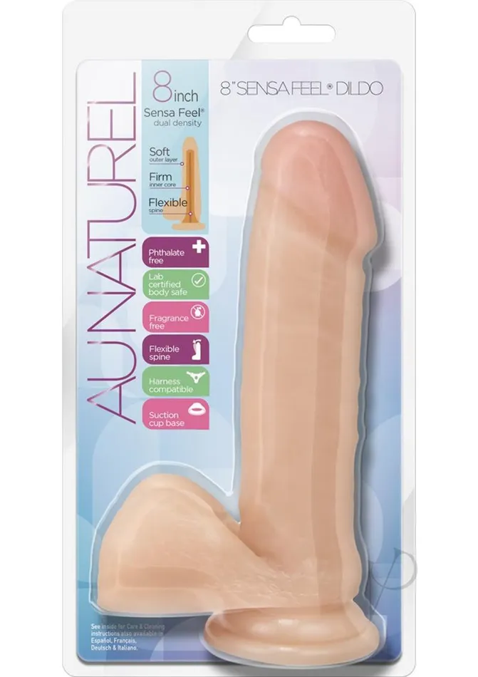 Au Naturel Sensa Feel Dildo 8 Beige Au Naturel Dildos