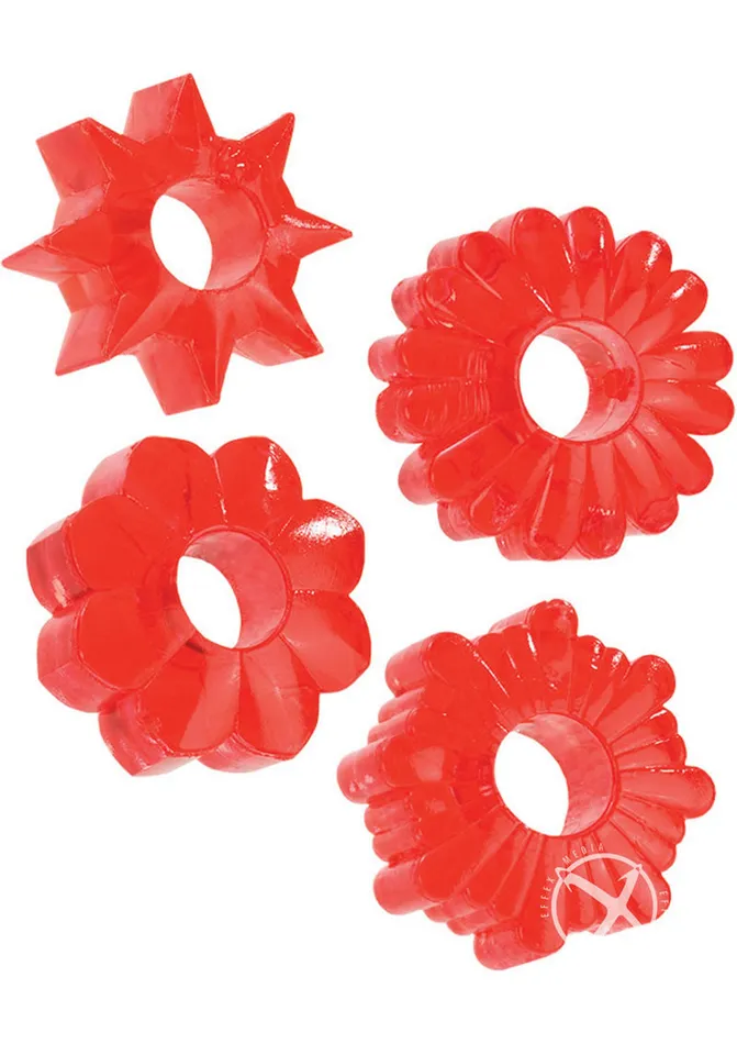 Basic Essentials Anal Basic Essentials 4pk Red