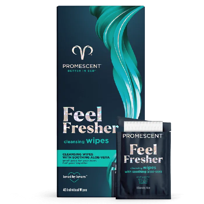 Before and After Wipes Promescent Vibrators