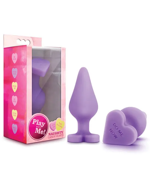 Blush Anal Blush Play with Me Naughty Candy Heart Do Me Now Plug
