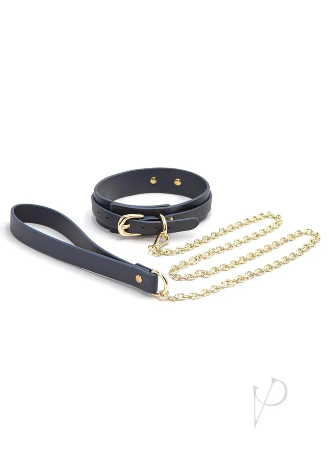 Bondage Couture Bondage Couture Collarleash Blue Vibrators