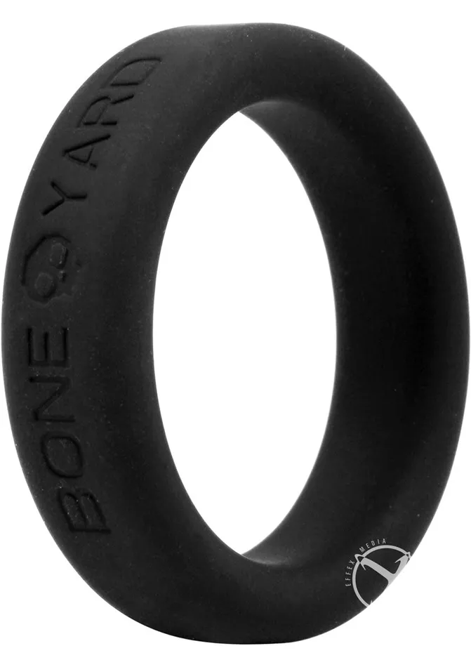 Boneyard Anal Boneyard Silicone Ring 35mm Black