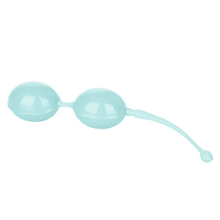 CALIFORNIA EXOTIC NOVELTIES LLC Female Sex Toys Weighted Teal Silicone Kegel Balls