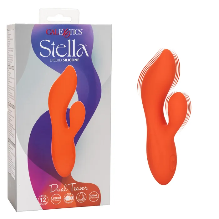 CALIFORNIA EXOTIC NOVELTIES LLC Stella Liquid Silicone Dual Teaser Female Sex Toys